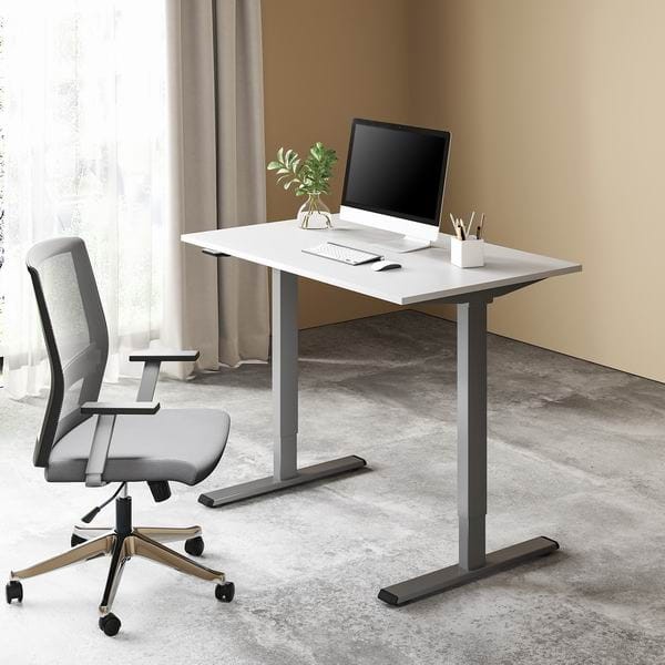 Powerton ERGO UNO Stelaż / podstawa biurka z elektryczną regulacją wysokości 100 kg nośność, szary-9 1311 