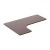 Powerton ERGO EDGE TOP Blat biurka narożnego 160x110-60x2,5 cm, orzech-1 1319 