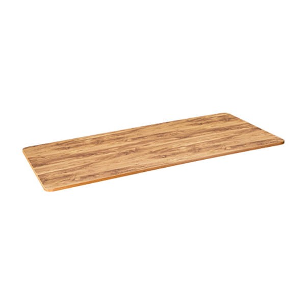 Powerton ERGO UNO TOP Blat biurka 160x75x1,8 cm, rustykalny dąb-1 1321 