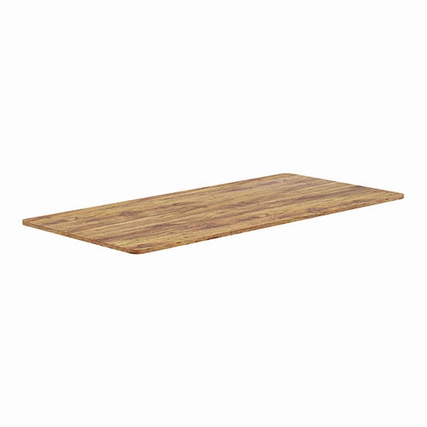 Powerton ERGO UNO TOP Blat biurka 160x75x1,8 cm, rustykalny dąb-3 1321 
