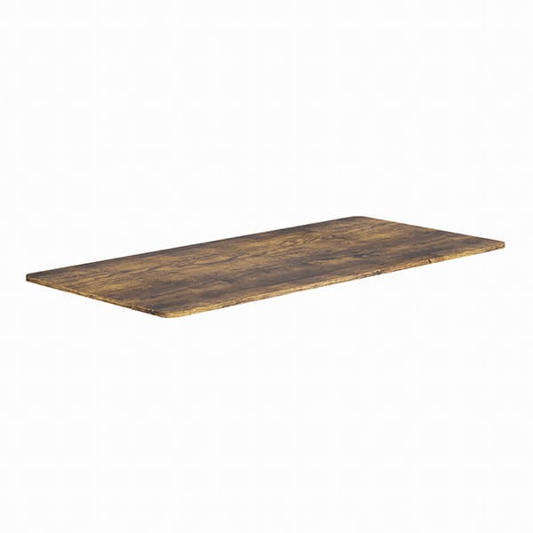 Powerton ERGO UNO TOP Blat biurka 160x75x1,8 cm, rustykalny orzech-3 1323 