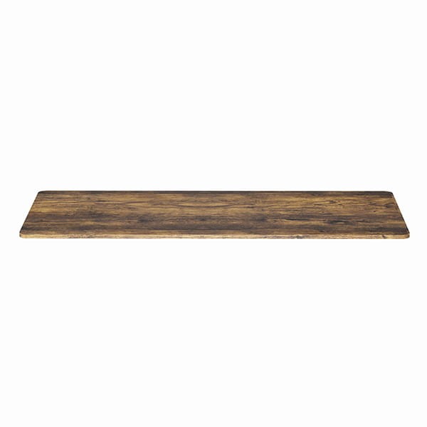 Powerton ERGO UNO TOP Blat biurka 160x75x1,8 cm, rustykalny orzech-4 1323 