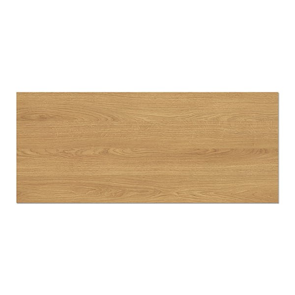 Powerton ERGO Blat biurka 159x75x1,8 cm, Dąb-1 1327 