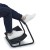 Powerton ERGO FLEX Podstawa podnóżek ergonomiczny, czarny-10 1379 