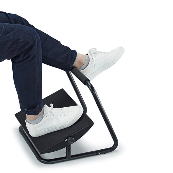 Powerton ERGO FLEX Podstawa podnóżek ergonomiczny, czarny-10 1379 