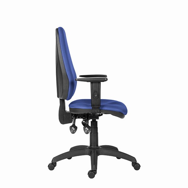 Powerton ERGO ANNA Ergonomiczny fotel biurowy, Niebieski-3 1386 