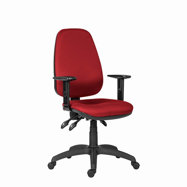 Powerton ERGO ANNA Ergonomiczny fotel biurowy, Czerwony-2 1387 