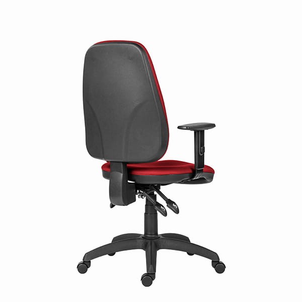 Powerton ERGO ANNA Ergonomiczny fotel biurowy, Czerwony-4 1387 