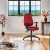 Powerton ERGO ANNA Ergonomiczny fotel biurowy, Czerwony-7 1387 