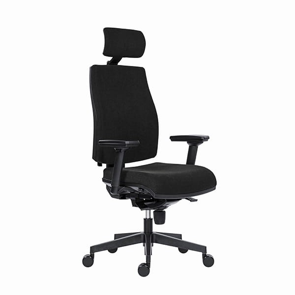 Powerton ERGO JANA Ergonomiczny fotel biurowy, Czarny-2 1388 