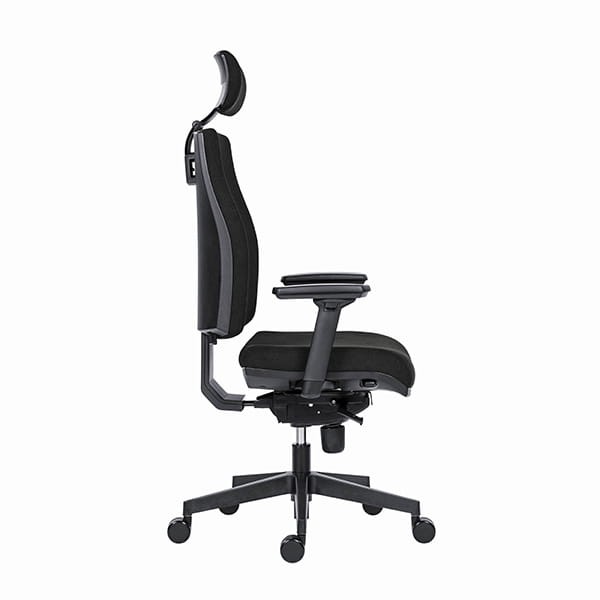 Powerton ERGO JANA Ergonomiczny fotel biurowy, Czarny-3 1388 