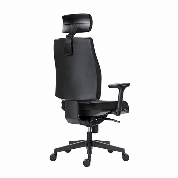 Powerton ERGO JANA Ergonomiczny fotel biurowy, Czarny-4 1388 