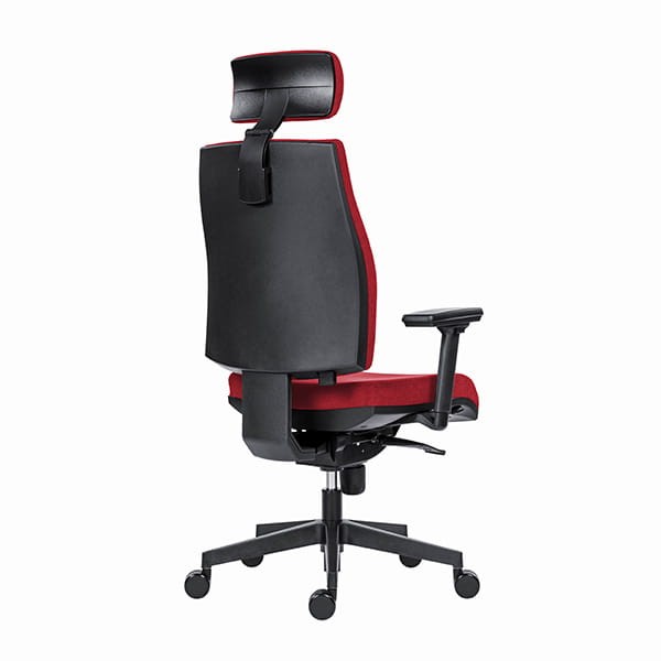 Powerton ERGO JANA Ergonomiczny fotel biurowy, Czerwony-4 1389 