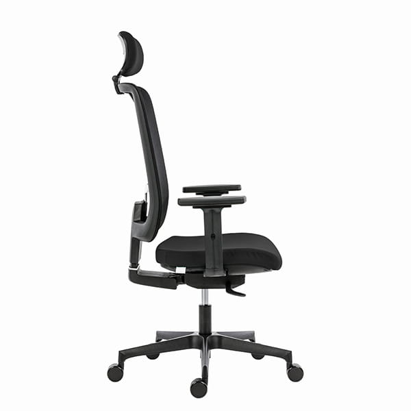 Powerton ERGO LUCIE Ergonomiczny fotel biurowy, Czarny-3 1390 