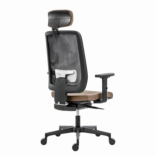 Powerton ERGO LUCIE Ergonomiczny fotel biurowy, Beż-4 1391 