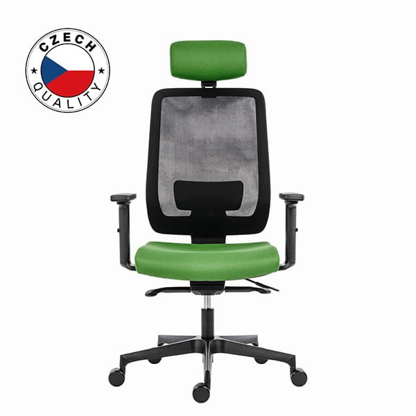 Powerton ERGO LUCIE Ergonomiczny fotel biurowy, Zielony-1 1393 