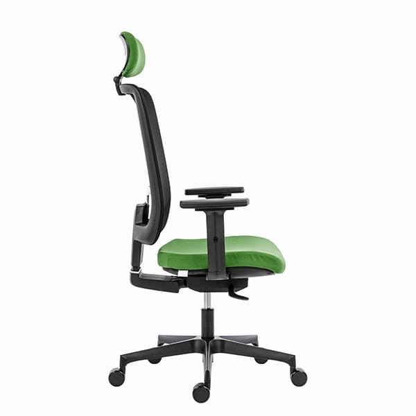 Powerton ERGO LUCIE Ergonomiczny fotel biurowy, Zielony-3 1393 