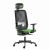 Powerton ERGO LUCIE Ergonomiczny fotel biurowy, Zielony-4 1393 