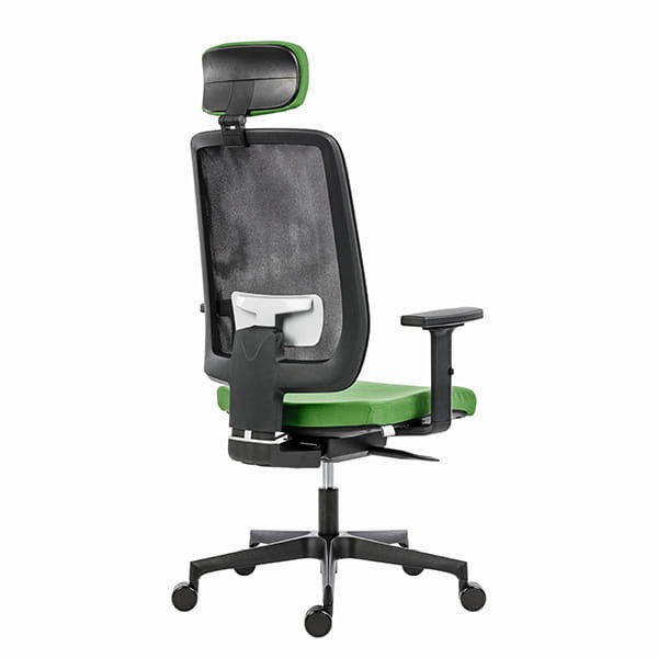 Powerton ERGO LUCIE Ergonomiczny fotel biurowy, Zielony-4 1393 