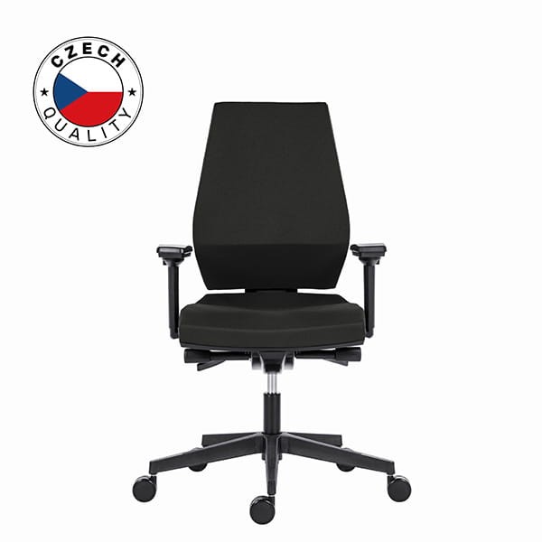 Powerton ERGO SIMA Ergonomiczny fotel biurowy, Czarny-1 1394 