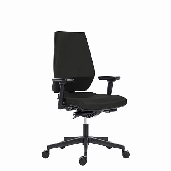 Powerton ERGO SIMA Ergonomiczny fotel biurowy, Czarny-2 1394 