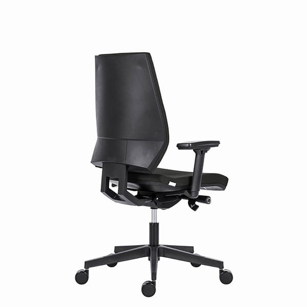 Powerton ERGO SIMA Ergonomiczny fotel biurowy, Czarny-4 1394 