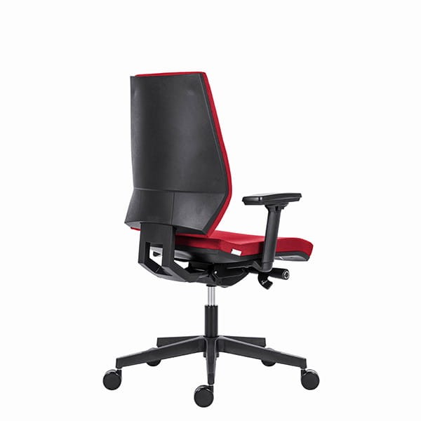 Powerton ERGO SIMA Ergonomiczny fotel biurowy, Czerwony-4 1395 