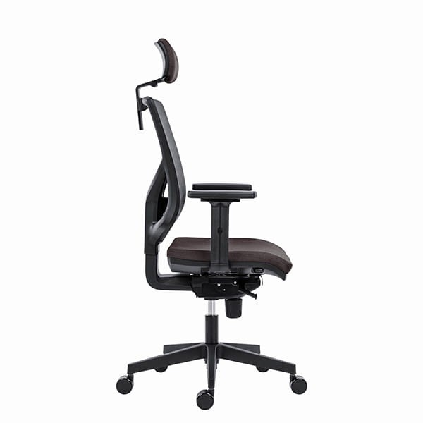 Powerton ERGO TINA Ergonomiczny fotel biurowy, Szary-3 1398 