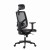 Powerton ERGO TINA Ergonomiczny fotel biurowy, Szary-4 1398 