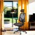 Powerton ERGO TINA Ergonomiczny fotel biurowy, Szary-7 1398 