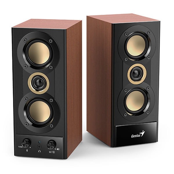 Genius głośniki SP-HF800BT, 2.0, 20W, czarno-brązowy, Bluetooth 5.3-4 1440 