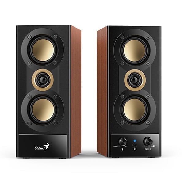 Genius głośniki SP-HF800BT, 2.0, 20W, czarno-brązowy, Bluetooth 5.3-6 1440 