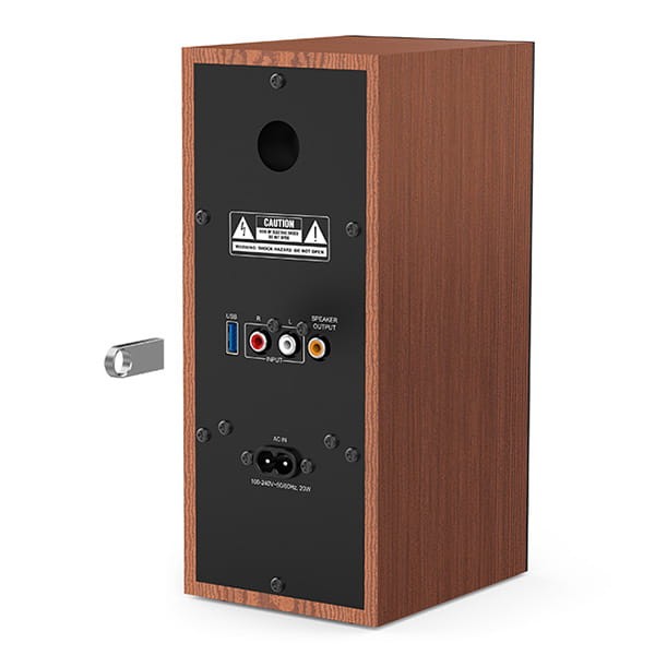 Genius głośniki SP-HF800BT, 2.0, 20W, czarno-brązowy, Bluetooth 5.3-8 1440 