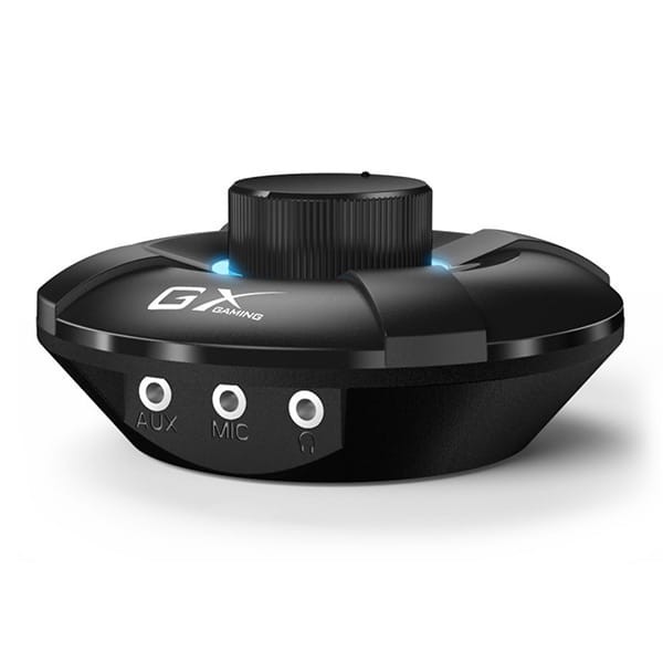 Genius głośniki SW-G2.1 1000, 2.1, 26W, czarne, regulacja głośności, niebieskie podświetlenie, 3,5 mm jack, 60Hz~20kHz-3 1445 