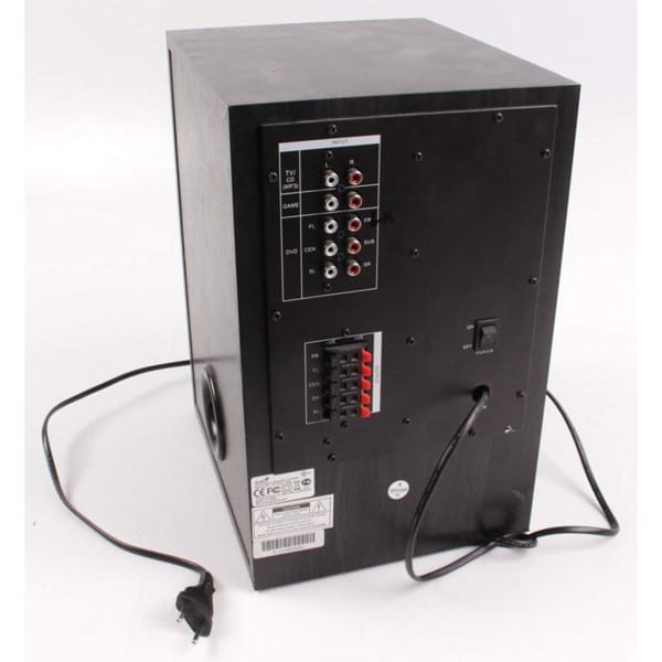 Genius głośniki SW-HF 5.1 4500 v2, 5.1, 125W, czarne, zdalne sterowanie, kino domowe, 3,5 mm jack, 40Hz~20kHz-3 1452 