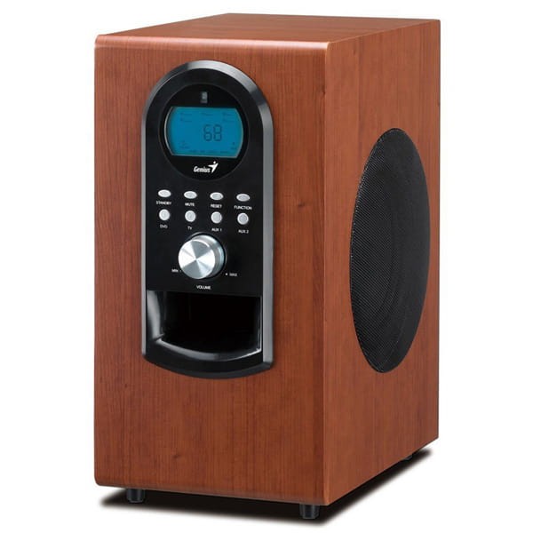 Genius głośniki SW-HF 5.1 6000 v2, 5.1, 200W, brązowo-czarny, zdalne sterowanie, kino domowe, 3,5 mm jack, 40Hz~20kHz-2 1454 