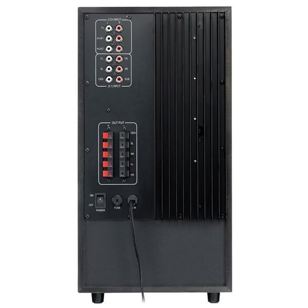 Genius głośniki SW-HF 5.1 6000 v2, 5.1, 200W, brązowo-czarny, zdalne sterowanie, kino domowe, 3,5 mm jack, 40Hz~20kHz-3 1454 