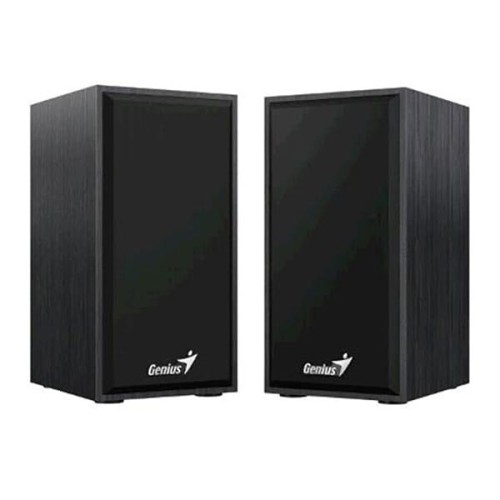 Genius głośniki SP-HF180, 2.0, 6W, czarne, regulacja głośności, drewniane, 150Hz-20kHz-1 1458 